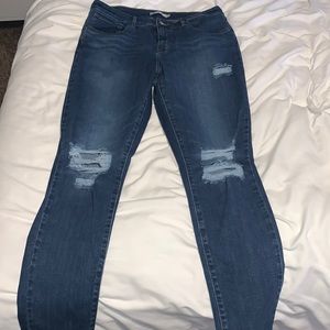 Levi’s Dark Wash 721 High Rise Skinny Jeans